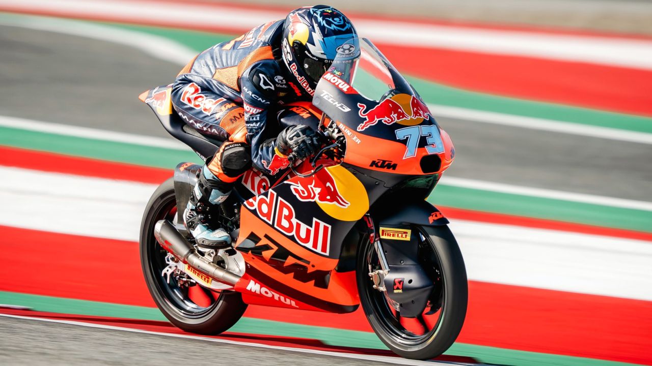IMPRESSIVE PERRONE ENDS SECOND FASTEST OF OPENING DAY OF AUSTRIAN GRAND PRIX